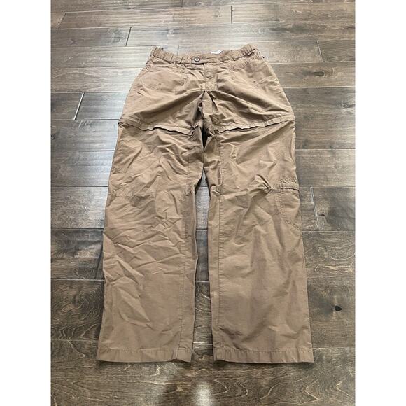Columbia Womens Brown Convertible Hiking Pants Size 10 AL8238 - Picture 2 of 9